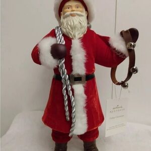 2011 Father Christmas 12" Tabletop Display Hallmark rare